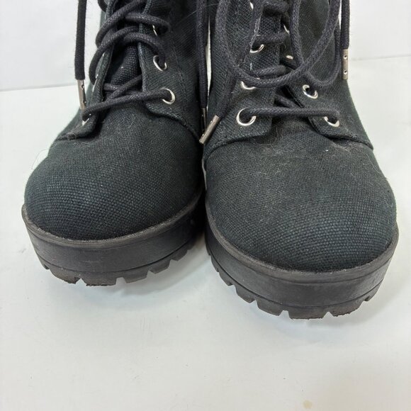 Y2K Style Chunky Heel Platform Boots Size 7 - Picture 6 of 9